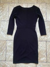 Čierne mini bodycon šaty Bershka - XS/S - 2