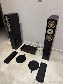 Auna Hi-fi systém Elegance – zosilňovač 600 W & hi-fi reprod - 2