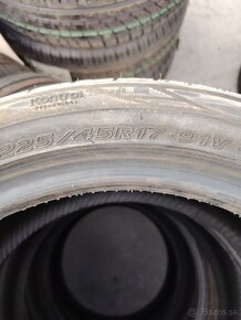 Predám pneu Hankook225/45R17 91V - 2