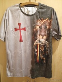 Pánske tričko Templar XXL - nové - 2