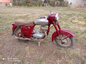 Jawa 250 s TP a Špz - 2