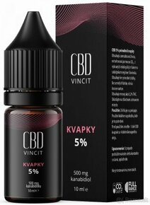 CBD Vincit kvapky - 2