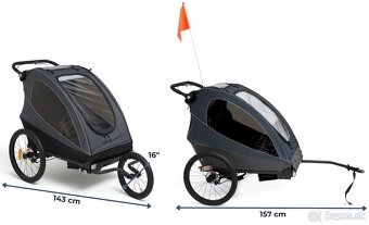 Cyklovozik Beemoo Sporty Trail - NOVY - 2