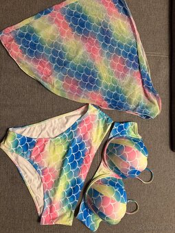 Farebné bikini plavky 4XL / 48-50-52 - 2