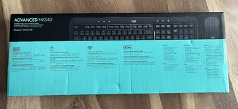 Bezdrôtová klávesnica a myš LOGITECH MK 540 Advanced - 2