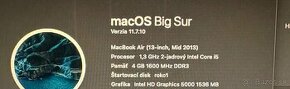 Apple macbook air 13 256GB 2013 - 2