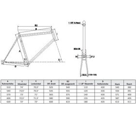 Gravel rám INTEC F10 DISC veľ. 57cm nový 2roky záruka - 2