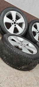 ALU Opel 5x105 a zimné Nexen 225/50 R17 - 2