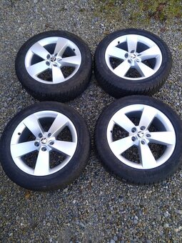 17" sada alu ŠKODA,VW,SEAT,AUDI + zimné MATADOR. - 2