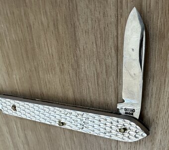 Retro-MIKOV INOX nôž s 2 čepelami za 10EUR - 2