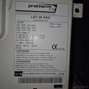 Kondenzačný plynový kotol PROTHERM LEV 28 - 2