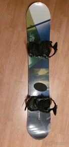 Predam snowboard s viazanim a topankami - 2