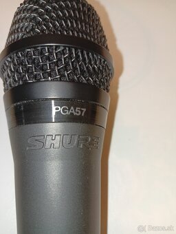 Predám mikrofón Shure PGA57 - 2