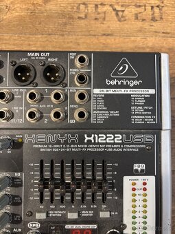 Behringer XENYX X1222USB - Mixážny pult - 2