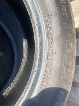 Predám pneumatiky 225/60r17 - 2