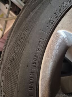 Elektrony + pneu 195/65 r15 - 2