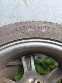 Disky s gumami rozmery 225/45 R17 - 2