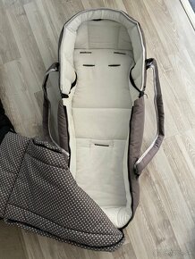 Predám prenosnu vaničku Voksi Carry Me Babylift grey - 2