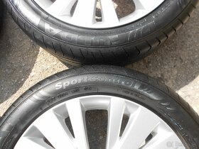 17"-LETNA SADA KOLIES NA PREDAJ 215/50R17 ORIG. MAZDA - 2