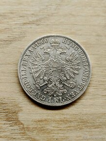 1 florin 1860 B.Z. - 2