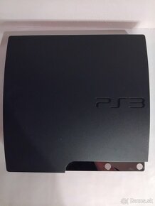 PS3 Slim 320GB s krabicou + Ovládač + 5 hier - 2