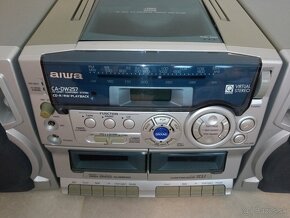 VĚŽ AIWA CA-DW257 CD+MC+RÁDIO FUNKČNÍ - 2