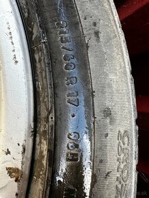 predám kolesa 215/60 R17 - 2