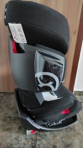 Predám autosedačku Cybex Pallas 2-FIX Pure Black - 2