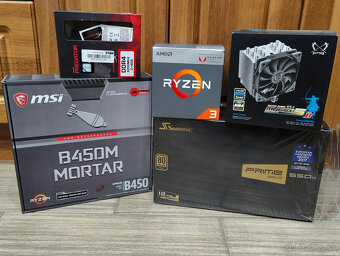 AMD Ryzen 3 2200G, 8GB, MSI B450M Mortar - 2