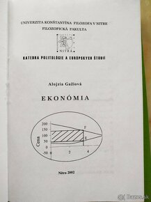 Predám knihy: Politológia a Ekonómia, pre študentov VŠ - 2