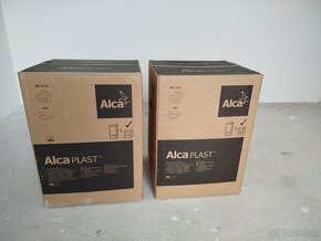 2x závesné WC Alcaplast/Alcadrain - 2