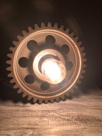 Industriálna lampa - ozubené koleso - 2
