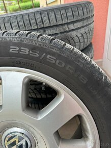 Predám originál zimnú sadu 18" kolies pre VW PHAETON - 2