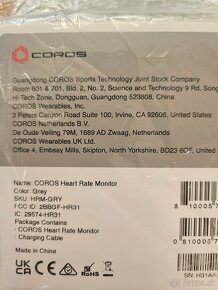 Coros heart monitor - 2