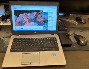 HP Elitebook 840 i5 8GB/256GB + DOCK+TAŠKA+MYŠ (nová bat) - 2