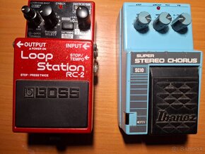 predám Boss looper a Ibanez stereo chorus - 2