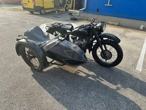 Predam historicky motocyklel Ural M-72 1957 r.v. - 2