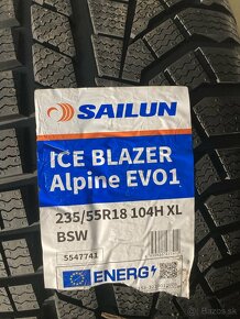 3pneu nove zimné SAILUN 235/55 R18 - 2