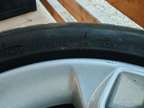 Nové  Letné pneumatiky 195/50 R15 + originál elektróny - 2