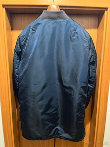 ALPHA INDUSTRIES MA-1 TT COAT BLUE - 2