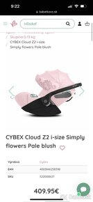 Cybex cloud Z2 simply flowers - 2