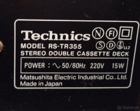 Technics RS-TR355 - 2