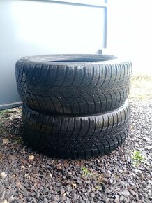 zimné pneumatiky 215/55r17- 2ks Michelin. - 2