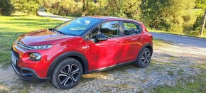 Citroën C3 PureTech 82 S&S Feel Pack - červená metalíza - 2