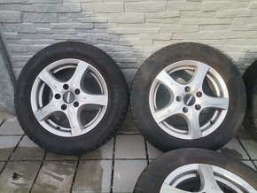 Alu disky 5x112 R15 + 195/65 R15 letné pneumatiky - 2