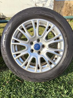 Originál Ford alu disky + letné pneu R16 - 2