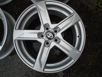 R16 TOYOTA ALU 5x100 mm na nový yaris a mazda 2 - 2