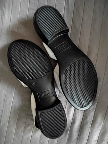 Dámske kožené biele sandále č. 40 - 2