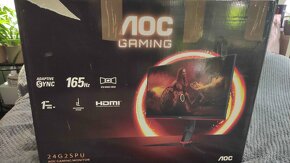 165hz Herný Monitor- 24" AOC 24G2SPU - 2