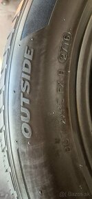 Predám 4ks.zimné pneumatiky hankook 225/55R17 97H. - 2